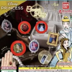Disney PRINCESS Canvas Ring 3点セット