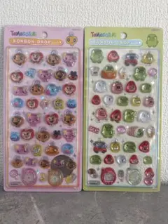 【正規品】たまごっちボンボンドロップシール　めめっち•くちぱっち