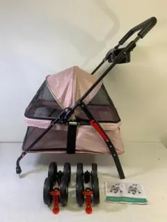 ネイビー ペットカート メッシュ窓付き - メルカリ