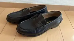 ムーンスター ブラック スクール　ローファー 23.0cm
