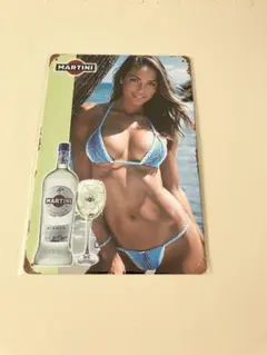 MARTINI マルティーニ ブリキ看板 メタルプレート レトロ