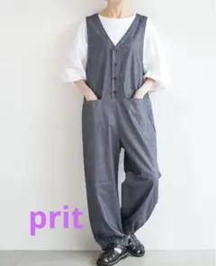 prit ⭐︎Vネック サロペット オールインワンのサムネイル