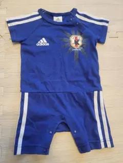 adidas 日本代表 ロンパース 80cm サッカー ユニホーム カバーオール
