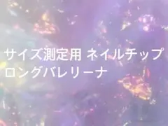 サイズ測定用ネイルチップ