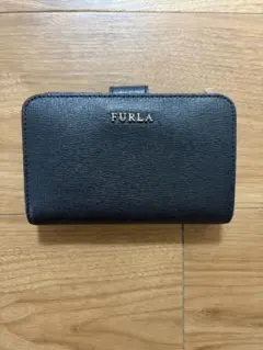 FURLA 二つ折り財布　ブラック