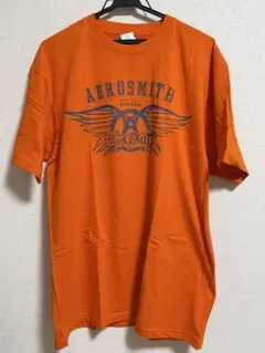 【未使用】エアロスミス バンドTシャツ XL オレンジ AEROSMITH XL