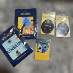 PUPPET SUNSUN メガネ拭き＆ステッカーセット