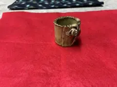 陶器製 猿の置物 オブジェ