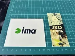 ima アイマ ステッカー フィッシングショー 釣り博 釣りフェス