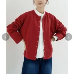 新品 ANNALUNA アンナルナ スナップ ボタン カーディガン