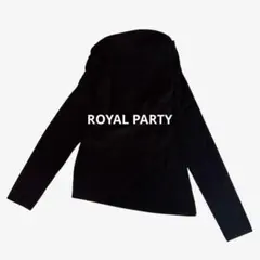 ROYAL PARTY/オフショルダー アシメ長袖 ニット/美シルエット3678