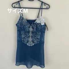 ワコール　サルート　キャミソール　コバルトブルー　Mサイズ　新品