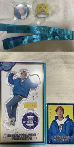 FANTASTICS IF アクスタ フォトカード テープ 缶バッジ 世界