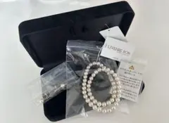 【新品未使用】LIVEHER RON 貝パールネックレス&イヤリングセットのサムネイル
