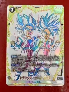 トランクス：幼年期/孫悟天 SR ドラゴンボール フュージョンワールド