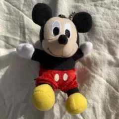 ミッキーマウス ぬいぐるみキーホルダー