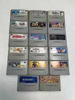 ※ジャンク品※ スーパーファミコン用ソフト 17本セット まとめ売り