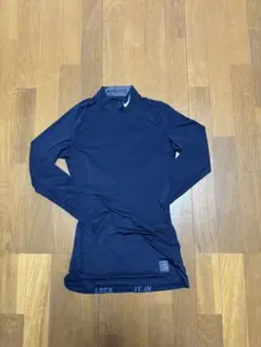 Nike Pro Dri-FIT ネイビー コンプレッションシャツ Sサイズ