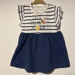 USA POLAN ストライプワンピース 90サイズ