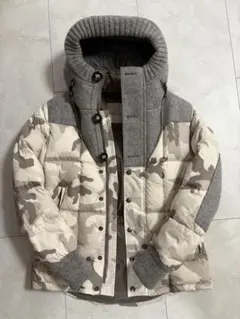 MONCLER モンクレール ダウンジャケットバーモント迷彩柄サイズ0 Sサイズ MONCLER メンズ ダウンジャケット 0サイズ 迷彩 カモフラージュ柄 程度