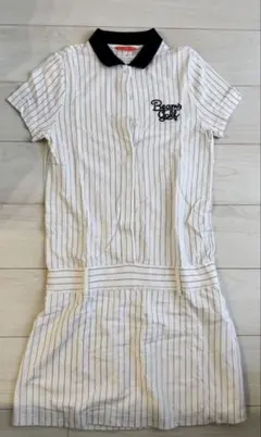 Beams Golf ストライプ ワンピース