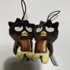 スシロー はぴだんぶいコラボ バッドばつ丸 マスコット 前半 2体