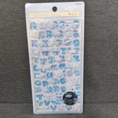 国内正規品　ボンボンドロップシール　サンリオ　文字　シナモロール