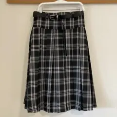 WEGO チェックプリーツスカート