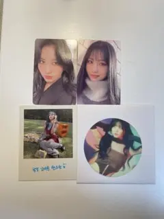 TWICE モモ　トレカ・シールセット