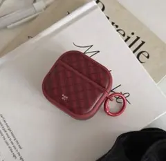 AirPods第三世代 ケース 赤チェック