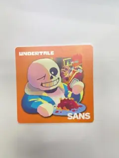 GIGOゲーマー焼き コースター サンズ　SANS UNDERTALE　１