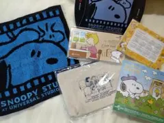スヌーピー　ハンドタオル　ポーチ　フリーザーバッグ　豪華５点セット