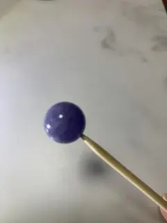 タンザナイト13ミリの天然石ビーズ