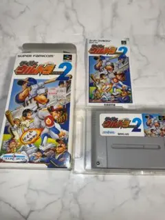 【希少・箱説あり】スーパーウルトラベースボール2　スーパーファミコン　SFC
