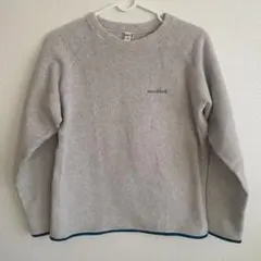 montbell フリースジャケット 150サイズ グレー