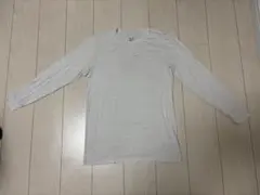 ユニクロ 極暖ヒートテック カシミヤブレンド クルーネックT ナチュラル L