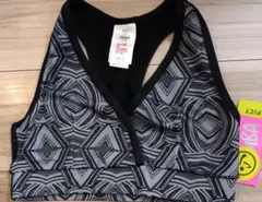 ZUMBA 幾何学模様 タンクトップ　Sサイズ
