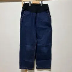 マタニティデニムパンツ　パールズ　Mサイズ