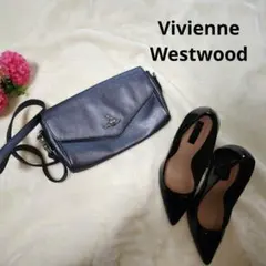 【人気☆美品☆Vivienne Westwood】　オーブ　グレー　ショルダー