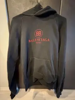 BALENCIAGA MODE パーカー ブラック
