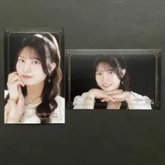 行天優莉奈　AKB48 生写真　ランダム　2種セミコンプ　ハーフサイズ