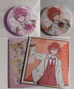 すとぷり さとみ ジェル 缶バッジ 2個セット