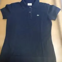 LACOSTE 半袖ポロシャツ ブラック サイズ38
