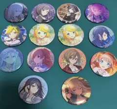 プロジェクトセカイ プロセカ グリッター缶バッジ セット