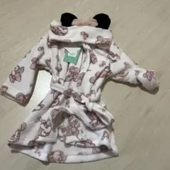 ミニーちゃん　ガウン　モコモコ