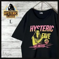 3836M【美品】ヒステリックグラマー☆ヒスガール ウィスキーロゴ T 