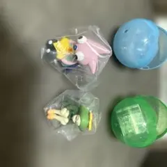 アニメキャラクター カプセルトイ 2個セット