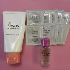 MINONアミノモイストクリーミィウォッシュ&エイジングケアオイル＆乳液のサムネイル