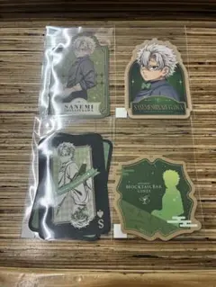鬼滅の刃　モクテルバー銀座　コレクションロト　ステッカー　不死川実弥