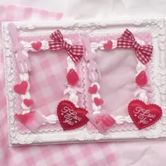 硬質ケース ホイップデコ 赤 ピンク いちご